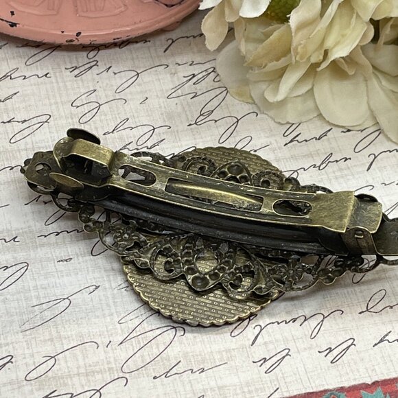 Greek Roman God Goddess Hair Clip Bronze barrette Artemis Aphrodite Hercules new - Picture 8 of 14